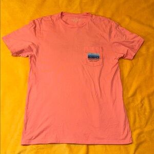 Vineyard Vines Martha’s Vineyard Coordinate Graphic Short Sleeve Pink/Salmon M